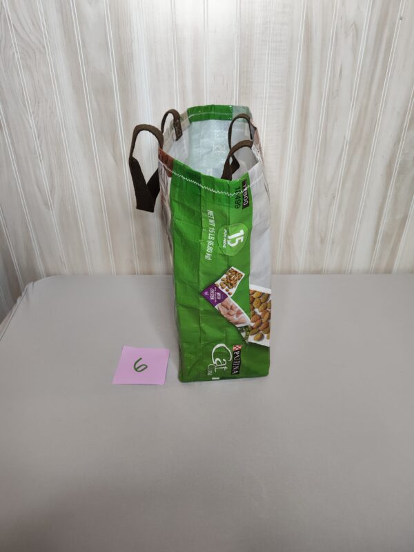 6.Recycled Feed Bag Tote | Reusable Grocery Bag | Recycled Tote Bag | Upcycled Bag - Image 3