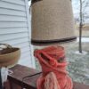 Rustic Lariat Rope Bedside Lamp | Handmade Western-Inspired Lighting | Eco-Friendly Equestrian Décor